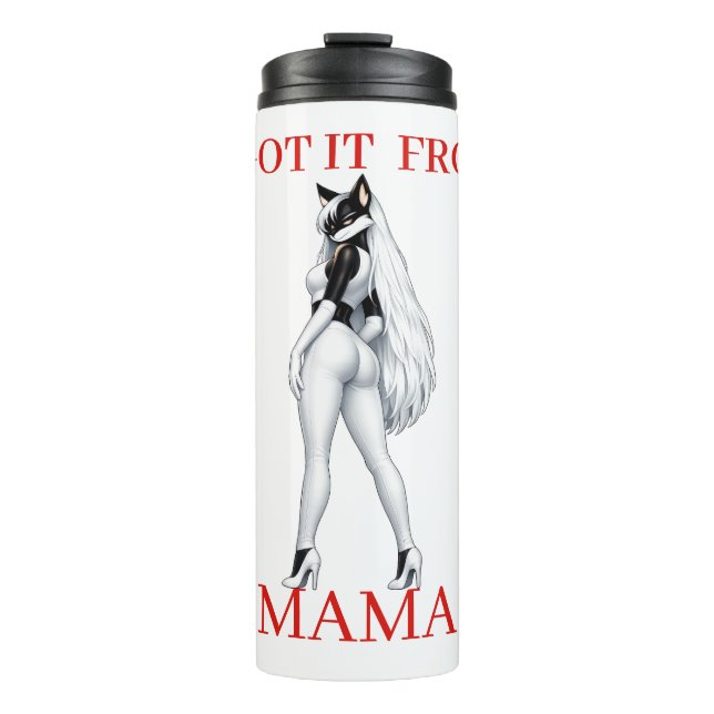 Garrafa Térmica Eu peguei de mamãe  (Frente)