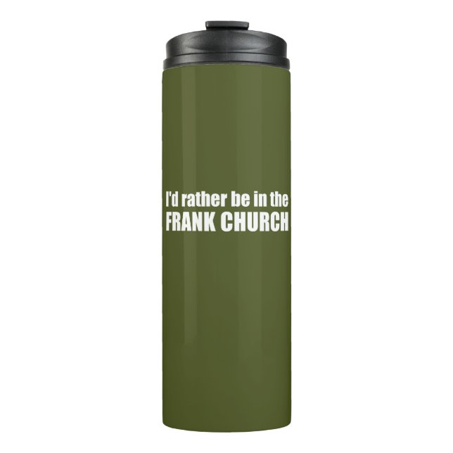 Garrafa Térmica Eu Preferencialmente Estar Na Igreja Frank (Frente)