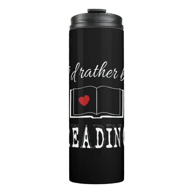 Garrafa Térmica Eu preferencialmente lendo (Frente)