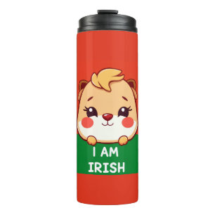 Garrafa Térmica Eu sou um animal irlandês fofo