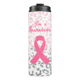 Garrafa Térmica Eu sou um sobrevivente