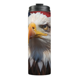 Garrafa Térmica *~* EUA Flag Bald EAGLE Patriotic America AP16