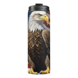 Garrafa Térmica *~* EUA Flag EAGLE Patriotic Bold America AP16