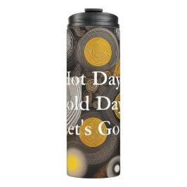 Garrafa Térmica Eva 2 Abstract Design Thermal Tumbler