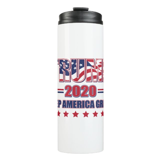 Garrafa Térmica Excelente Trump-2020-Keep-America (Frente)