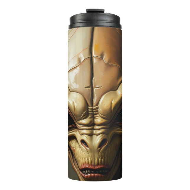 Garrafa Térmica Explorador Alien Cósmico (Frente)