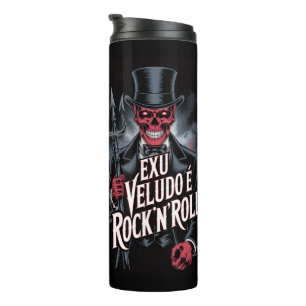 Garrafa Térmica Exu Veludo é Rock'N'Roll #1
