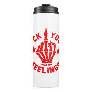Garrafa Térmica F*CK Seus Sentimentos #USAPatriotGraphics ©