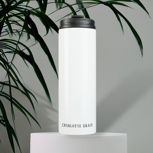 Garrafa Térmica Faça seu próprio nome personalizado (Criador carregado)