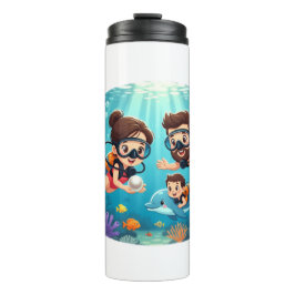 Garrafa Térmica Family Scuba Diving Adventure