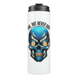 Garrafa Térmica Fantasy Design | Crypto Btc | Motivation | Blue