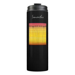 Garrafa Térmica Feliz aniversário, Verão tropical