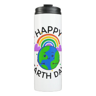 Garrafa Térmica Feliz Dia da Terra