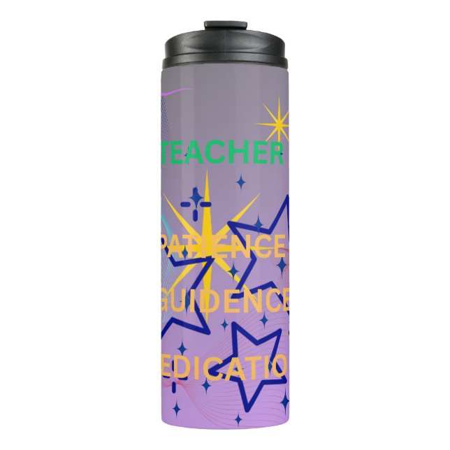 GARRAFA TÉRMICA  FELIZ DIA DOS PROFESSORES (Frente)
