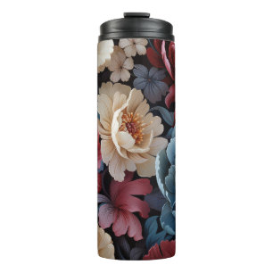 Garrafa Térmica Feminina Fall Florals Tumbler