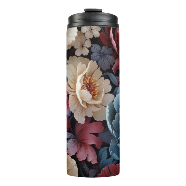Garrafa Térmica Feminina Fall Florals Tumbler (Frente)