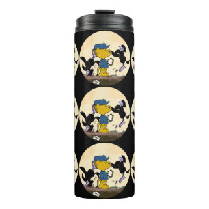 Garrafa Térmica Ferald e o Tumbler Térmico dos Crows Pesky