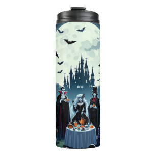 Garrafa Térmica Festa de Vampiro Halloween Copo Térmico