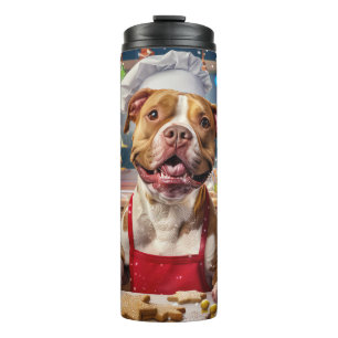 Garrafa Térmica Festas de Natal com Pit Bull: Panificação Natalina