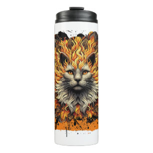 Garrafa Térmica Fiery Inferno Cat