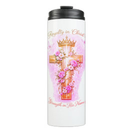 Garrafa Térmica Filha do Rei - Realeza em Cristo