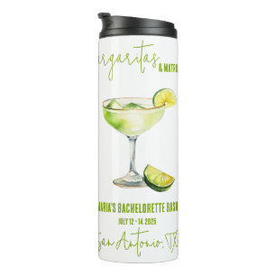 Garrafa Térmica Fim de Semana de Despedida de Solteira Margaritas 