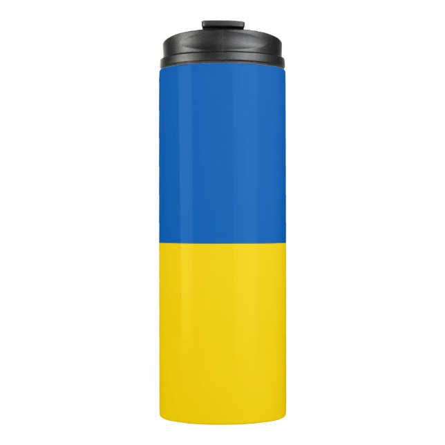 GARRAFA TÉRMICA  FIQUE COM A UCRÂNIA! (Frente)