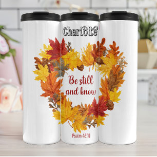 Garrafa Térmica Fique quieto e saiba