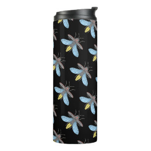 Garrafa Térmica Firefly (padrão preto) - Tumbler Térmico