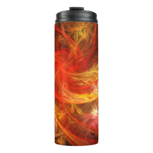 Garrafa Térmica Firestorm Abstrato-Art