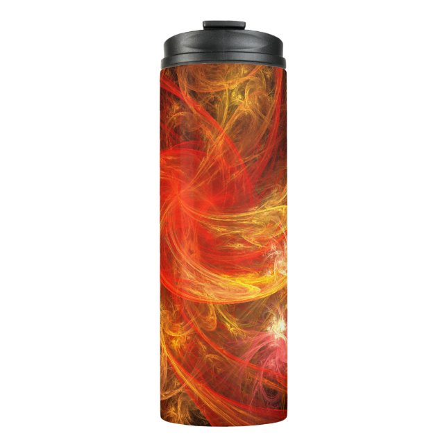 Garrafa Térmica Firestorm Abstrato-Art (Frente)