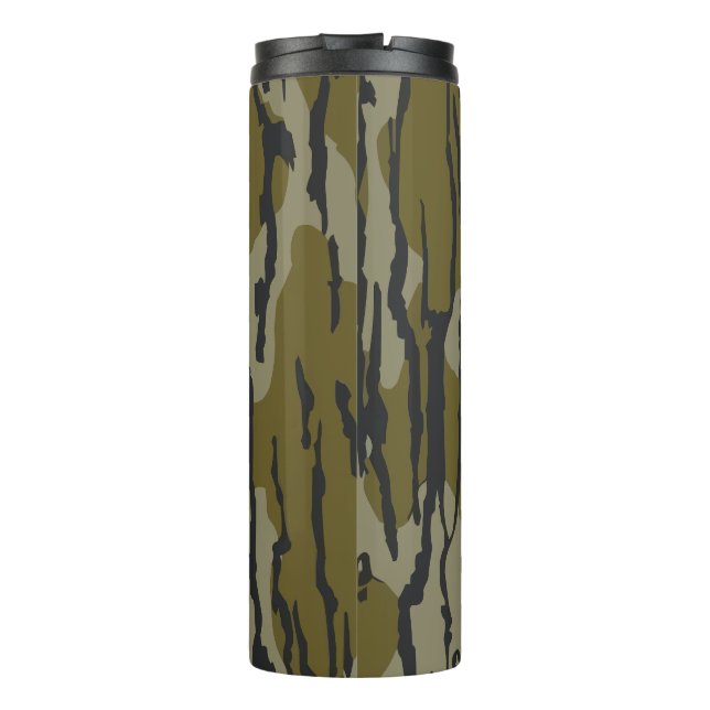 Garrafa Térmica Fita de Arco em Camo Bottomland para Mulheres e Ra (Verso)