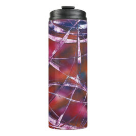 Garrafa Térmica Fita de Contraste Colorida