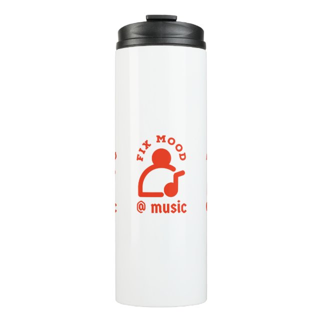 Garrafa Térmica Fix Mood @By Music Thermal Tumbler (Frente)