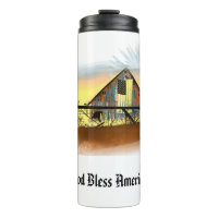 *~* Flag American Wood Barn DEUS ABENÇOE AMERICA A