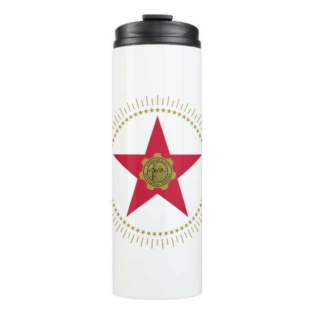Garrafa Térmica Flag of Birmingham, Alabama Thermal Tumbler (Frente)