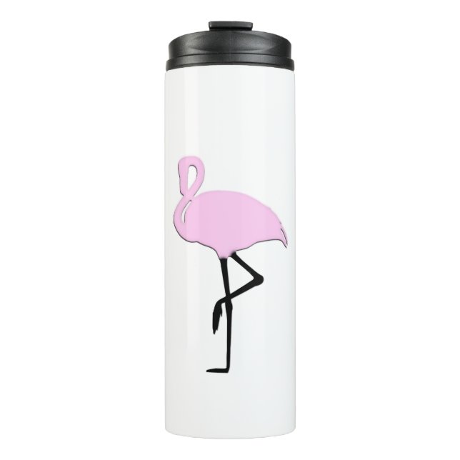 Garrafa Térmica Flamingos Rosa (Frente)