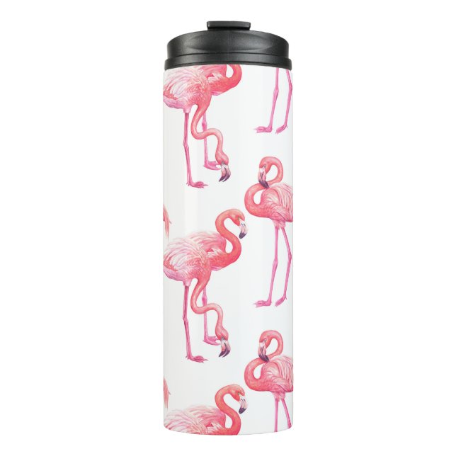 Garrafa Térmica Flamingos Tumbler Térmico (Frente)