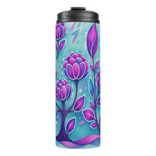 Garrafa Térmica Flor de ametista