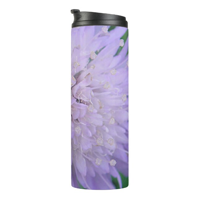 Garrafa Térmica Flor roxa (Rotação à direita)