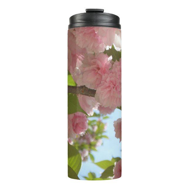 Garrafa Térmica Floral Primavera da Árvore III da Cherry com duas  (Frente)