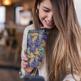 GARRAFA TÉRMICA FLORAL RÚPIDO 3D