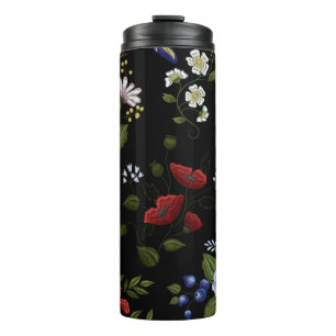 Garrafa Térmica Flores