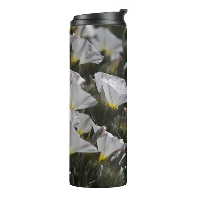 Garrafa Térmica Flores brancas (Giro à esquerda)