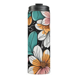 Garrafa Térmica Flower Thermal Tumbler