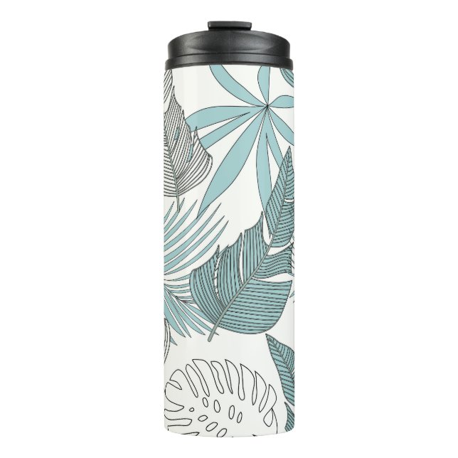 Garrafa Térmica Folgas Tropicais: Tendência Sem Olhos Brilhante (Frente)