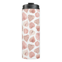 Folhas secas cor-de-rosa