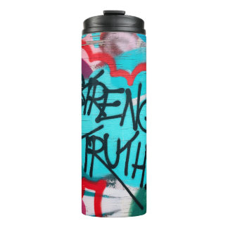 Garrafa Térmica Força No grafite Da Verdade