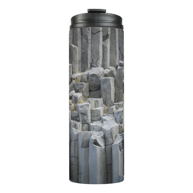 Garrafa Térmica formação de rochas cinzas (Frente)