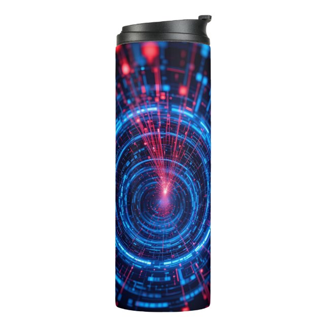 Garrafa Térmica Fortaleza Digital: O Fluxo Seguro (Giro à esquerda)